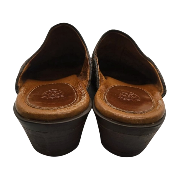 Ariat Black and Brown Women's Shoes - Picture 7 of 15